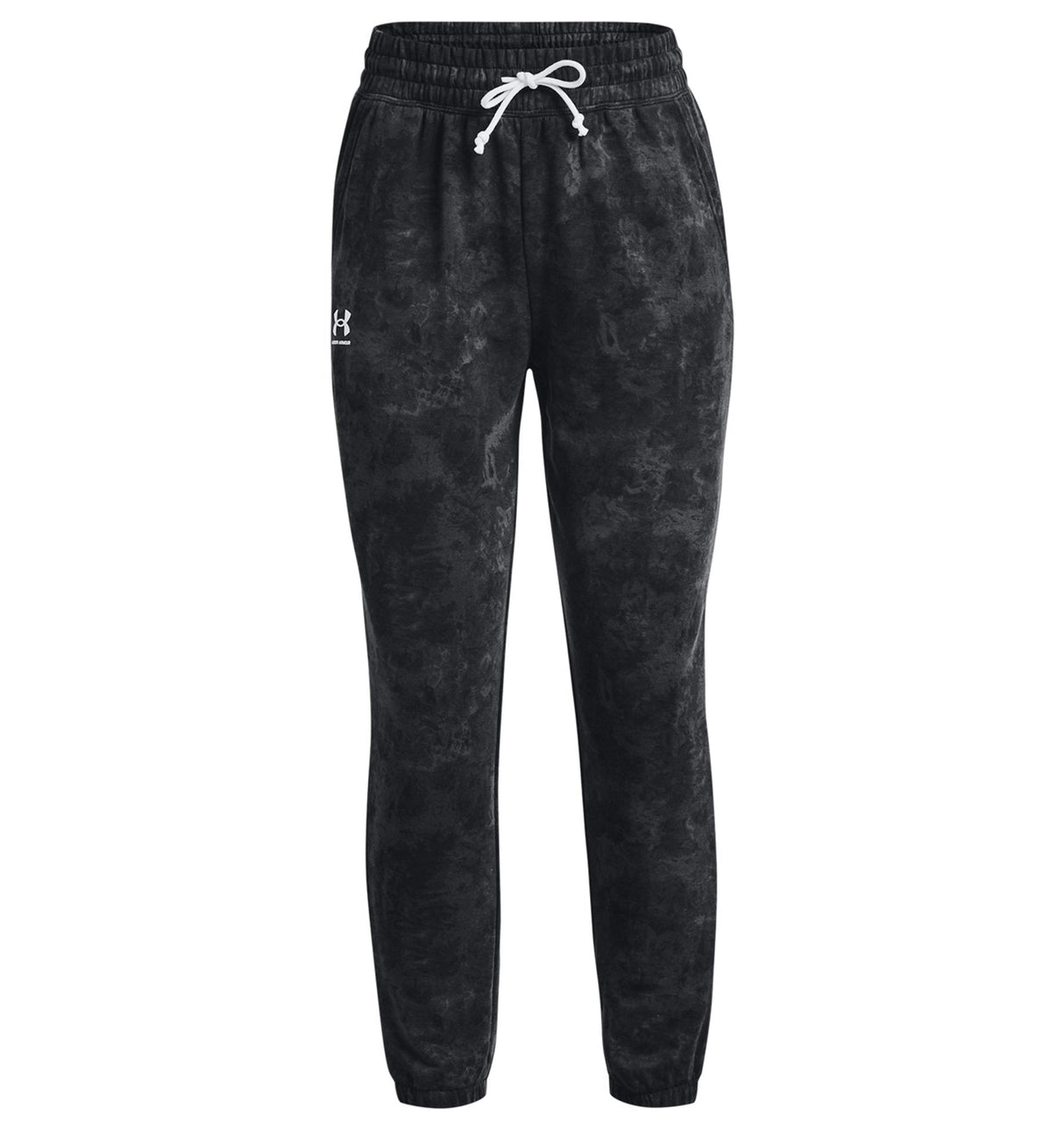 Under Armour Womens Rival Terry Printed Joggers - Quick-Drying and 4-Way Stretch