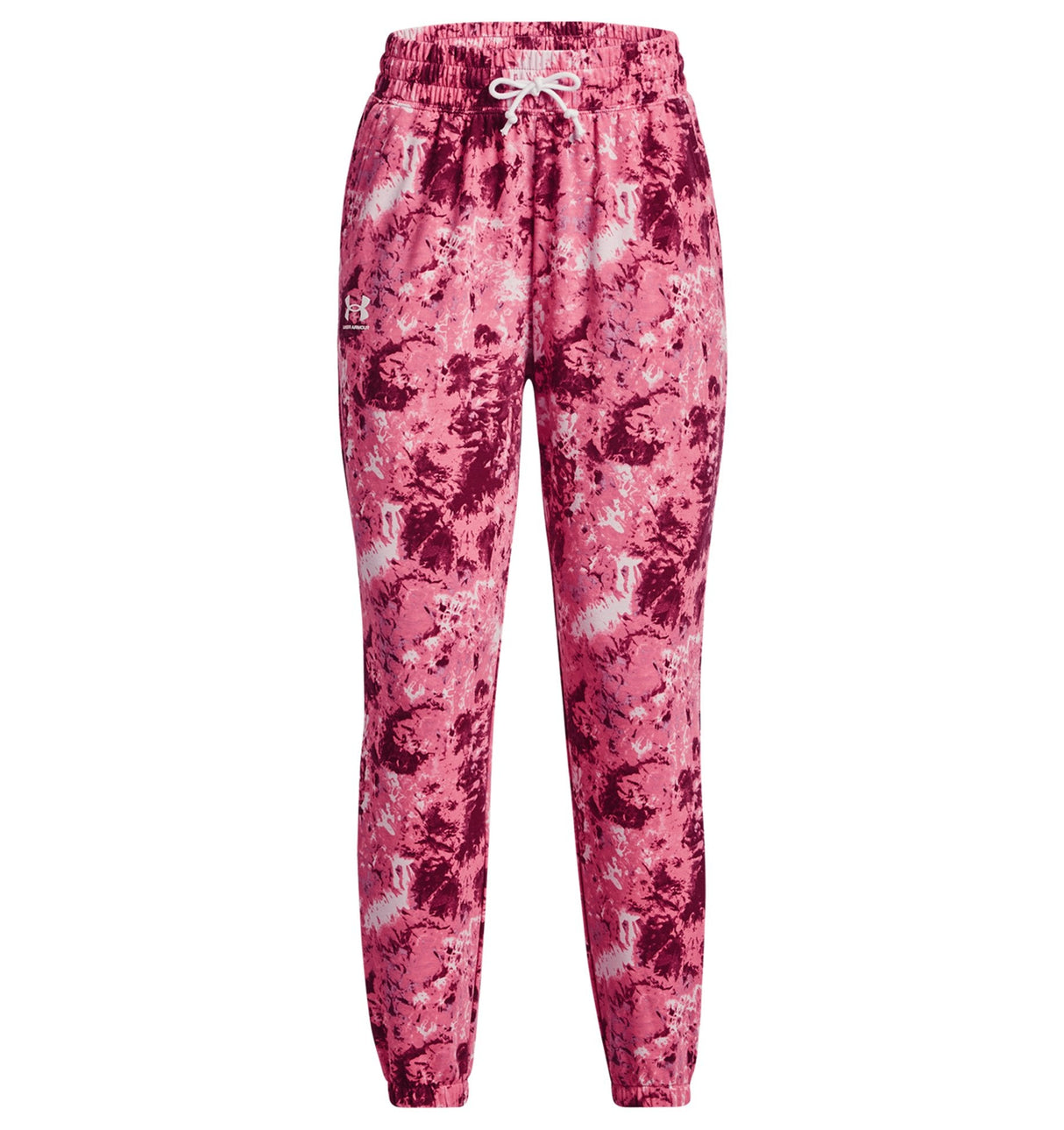 Under Armour Womens Rival Terry Printed Joggers - Quick-Drying and 4-Way Stretch
