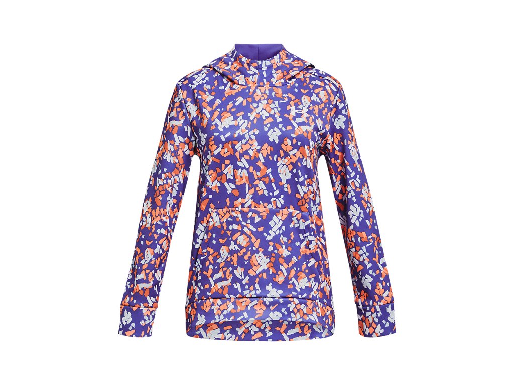 Under Armour Girls Armour Fleece Printed Hoodie - Heat Trapping Technology