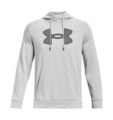Under Armour Mens Armour Fleece Big Logo Hoodie - Breathable and Stretchy