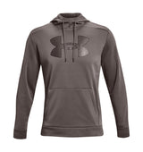 Under Armour Mens Armour Fleece Big Logo Hoodie - Breathable and Stretchy