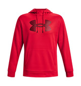 Under Armour Mens Armour Fleece Big Logo Hoodie - Breathable and Stretchy