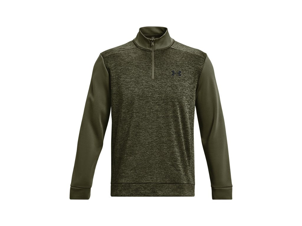 Under Armour Mens Armour Fleece Twist Quarter Zip - Heat-Trapping Comfort
