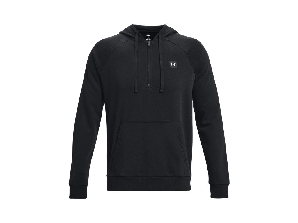 Under Armour Mens Rival Fleece Half Zip Hoodie - Ultra-Soft Cotton Blend
