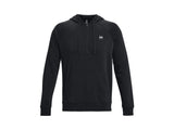 Under Armour Mens Rival Fleece Half Zip Hoodie - Ultra-Soft Cotton Blend