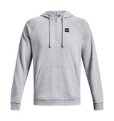 Under Armour Mens Rival Fleece Half Zip Hoodie - Ultra-Soft Cotton Blend