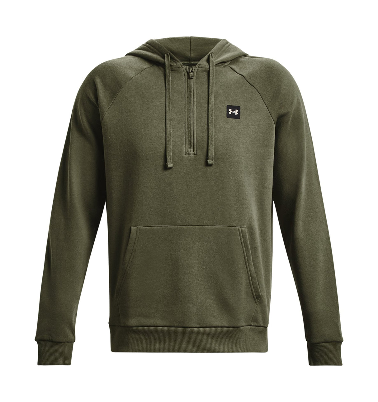 Under Armour Mens Rival Fleece Half Zip Hoodie - Ultra-Soft Cotton Blend