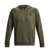 Under Armour Mens Rival Fleece Half Zip Hoodie - Ultra-Soft Cotton Blend