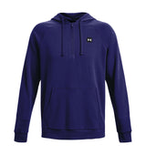 Under Armour Mens Rival Fleece Half Zip Hoodie - Ultra-Soft Cotton Blend