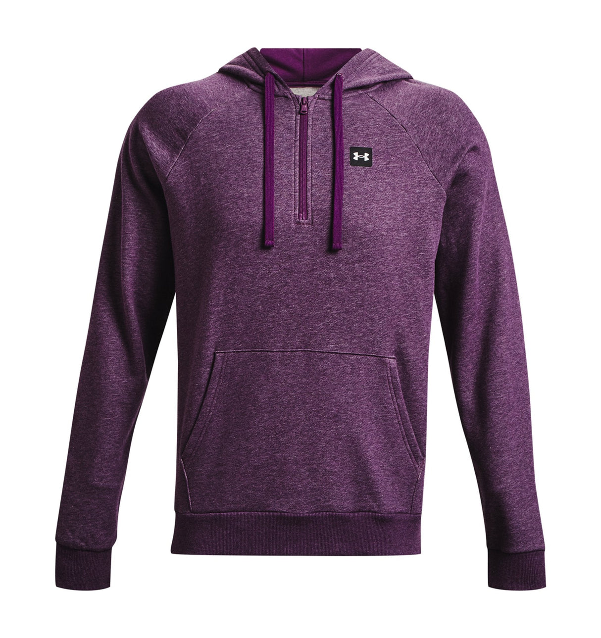 Under Armour Mens Rival Fleece Half Zip Hoodie - Ultra-Soft Cotton Blend