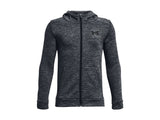Under Armour Boys Armour Fleece Full-Zip Hoodie - Breathable and Stretchy