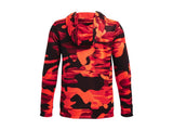 Under Armour Boys Armour Fleece Printed Hoodie Apparel - Scuba Neck Design