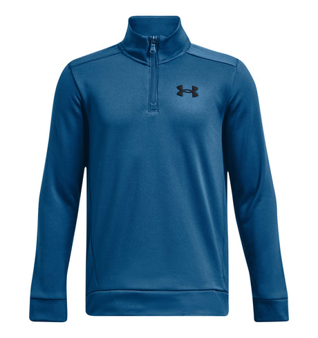 Under Armour Boys Armour Fleece Quarter Zip - Breathable and Stretchy