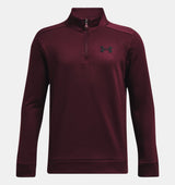 Under Armour Boys Armour Fleece Quarter Zip - Breathable and Stretchy