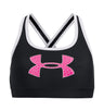 Under Armour Girls Crossback Graphic Sports Bra Apparel - 4-Way Stretch Material