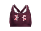 Under Armour Girls Crossback Graphic Sports Bra Apparel - 4-Way Stretch Material