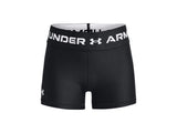 Under Armour Girls HeatGear Shorty Shorts - Breathable and Quick Drying