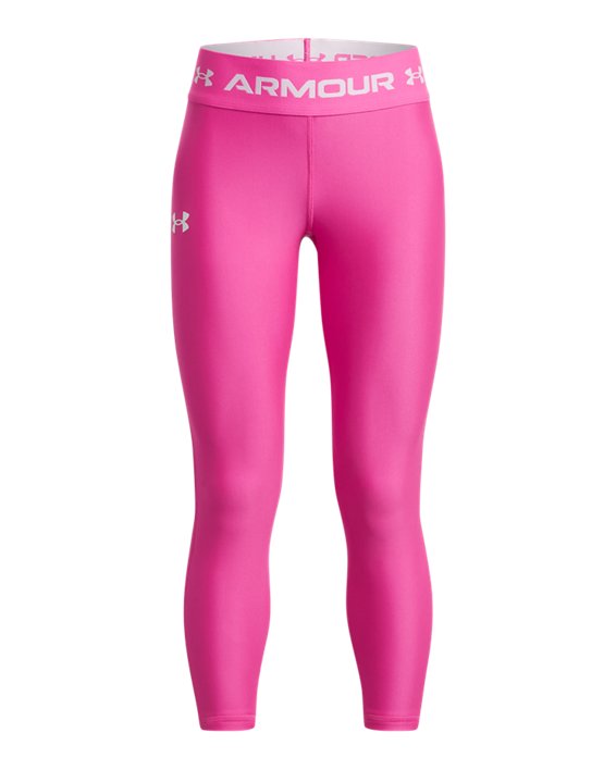 Under Armour Girls HeatGear Ankle Crop Apparel - Super-light and Quick Drying