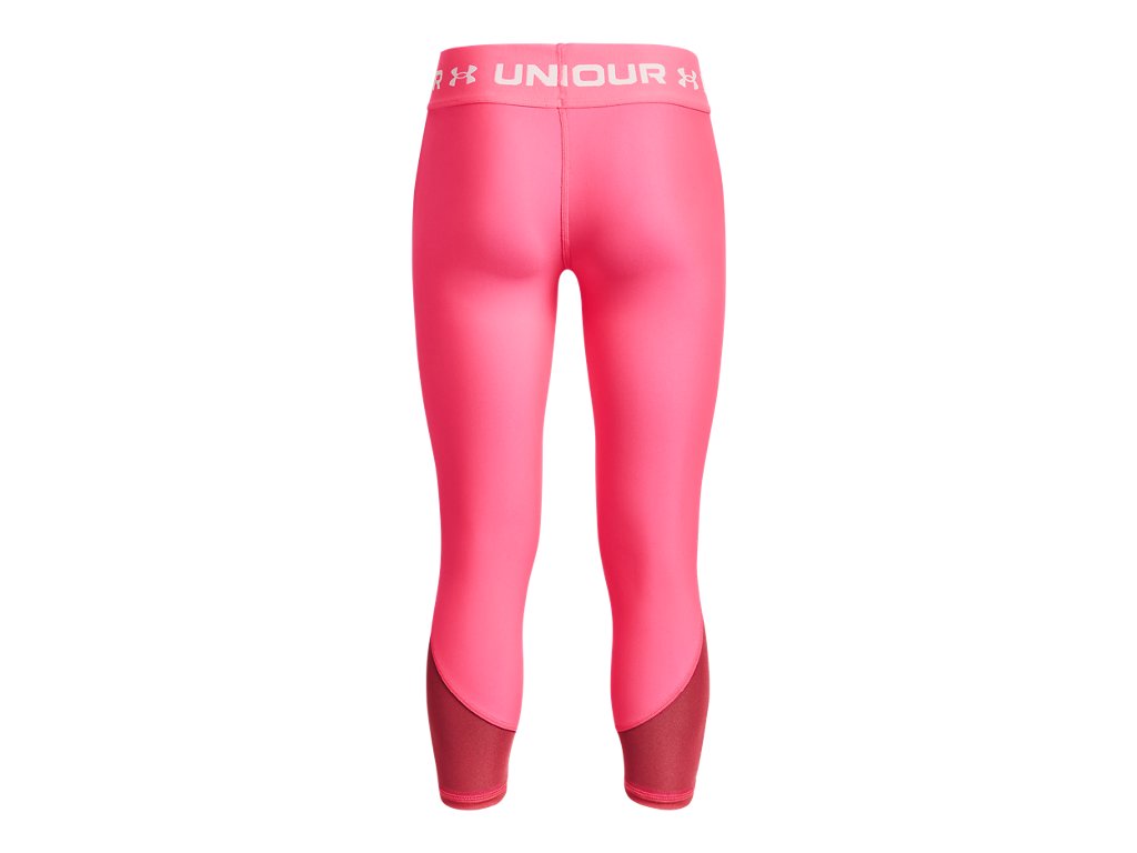 Under Armour Girls HeatGear Ankle Crop Apparel - Super-light and Quick Drying