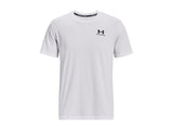 Under Armour Mens UA Logo Embroidered Heavyweight Short Sleeve T-Shirt - Soft Cotton Blend