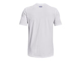 Under Armour Mens Wordmark Baseball Short Sleeve T-Shirt - Quick-Drying Cotton Blend