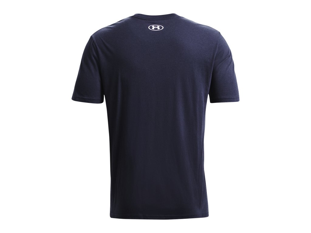 Under Armour Mens Wordmark Baseball Short Sleeve T-Shirt - Quick-Drying Cotton Blend