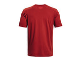 Under Armour Mens Wordmark Baseball Short Sleeve T-Shirt - Quick-Drying Cotton Blend