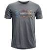 Under Armour Unisex Schematic Football Graphic T-Shirt - Quick-Drying Cotton Blend
