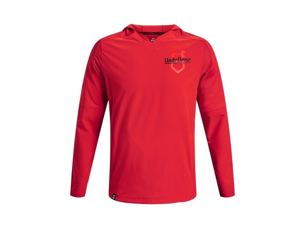 Under Armour Mens Hooded Cage Jacket - Water Repellent and Breathable