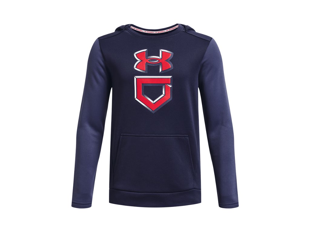 Under Armour Boys Baseball Graphic Hoodie - Armour Fleece Technology