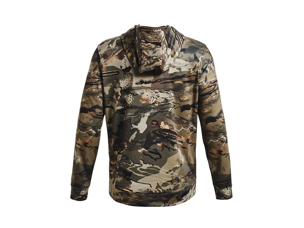 Under Armour Mens UA Expanse Camo Kangzip Hoodie - Water Repellent
