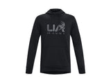 Under Armour Mens Armour Fleece Hunt Logo Hoodie - Breathable and Warm
