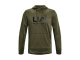 Under Armour Mens Armour Fleece Hunt Logo Hoodie - Breathable and Warm