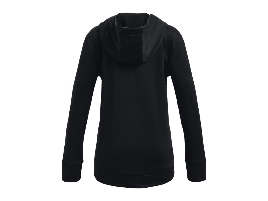Under Armour Girls Armour Fleece Iridescent Big Logo Hoodie - Warm and Breathable