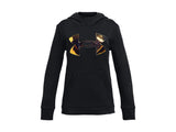 Under Armour Girls Armour Fleece Iridescent Big Logo Hoodie - Warm and Breathable