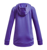Under Armour Girls Armour Fleece Iridescent Big Logo Hoodie - Warm and Breathable