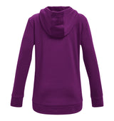 Under Armour Girls Armour Fleece Iridescent Big Logo Hoodie - Warm and Breathable