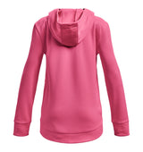 Under Armour Girls Armour Fleece Iridescent Big Logo Hoodie - Warm and Breathable