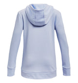 Under Armour Girls Armour Fleece Iridescent Big Logo Hoodie - Warm and Breathable