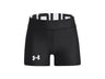 Under Armour Girls Utility Slider Shorts - Super-light HeatGear Fabric