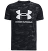 Under Armour Boys Logo Printed Short Sleeve T-Shirt - Quick-Drying Fabric