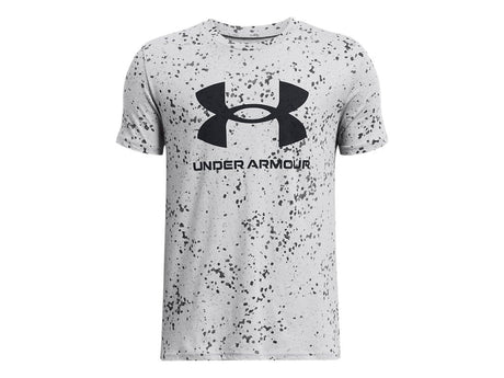 Under Armour Boys Logo Printed Short Sleeve T-Shirt - Quick-Drying Fabric