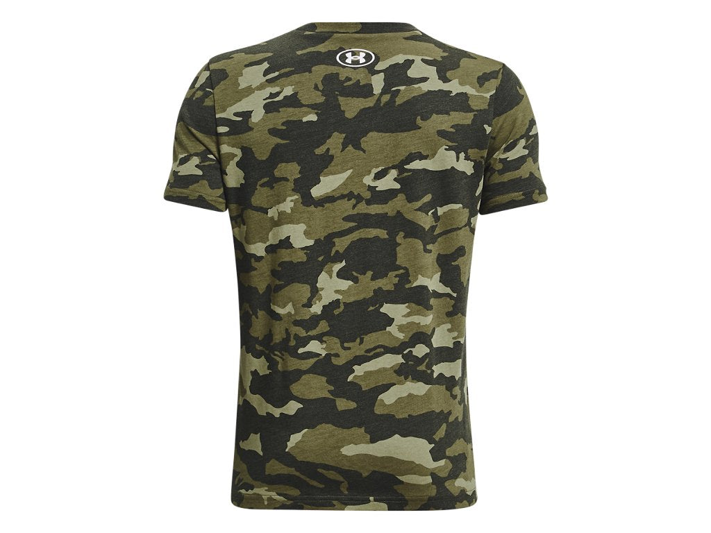 Under Armour Boys Logo Printed Short Sleeve T-Shirt - Quick-Drying Fabric