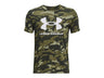 Under Armour Boys Logo Printed Short Sleeve T-Shirt - Quick-Drying Fabric