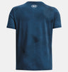 Under Armour Boys Logo Printed Short Sleeve T-Shirt - Quick-Drying Fabric