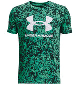 Under Armour Boys Logo Printed Short Sleeve T-Shirt - Quick-Drying Fabric