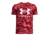 Under Armour Boys Logo Printed Short Sleeve T-Shirt - Quick-Drying Fabric