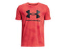 Under Armour Boys Logo Printed Short Sleeve T-Shirt - Quick-Drying Fabric