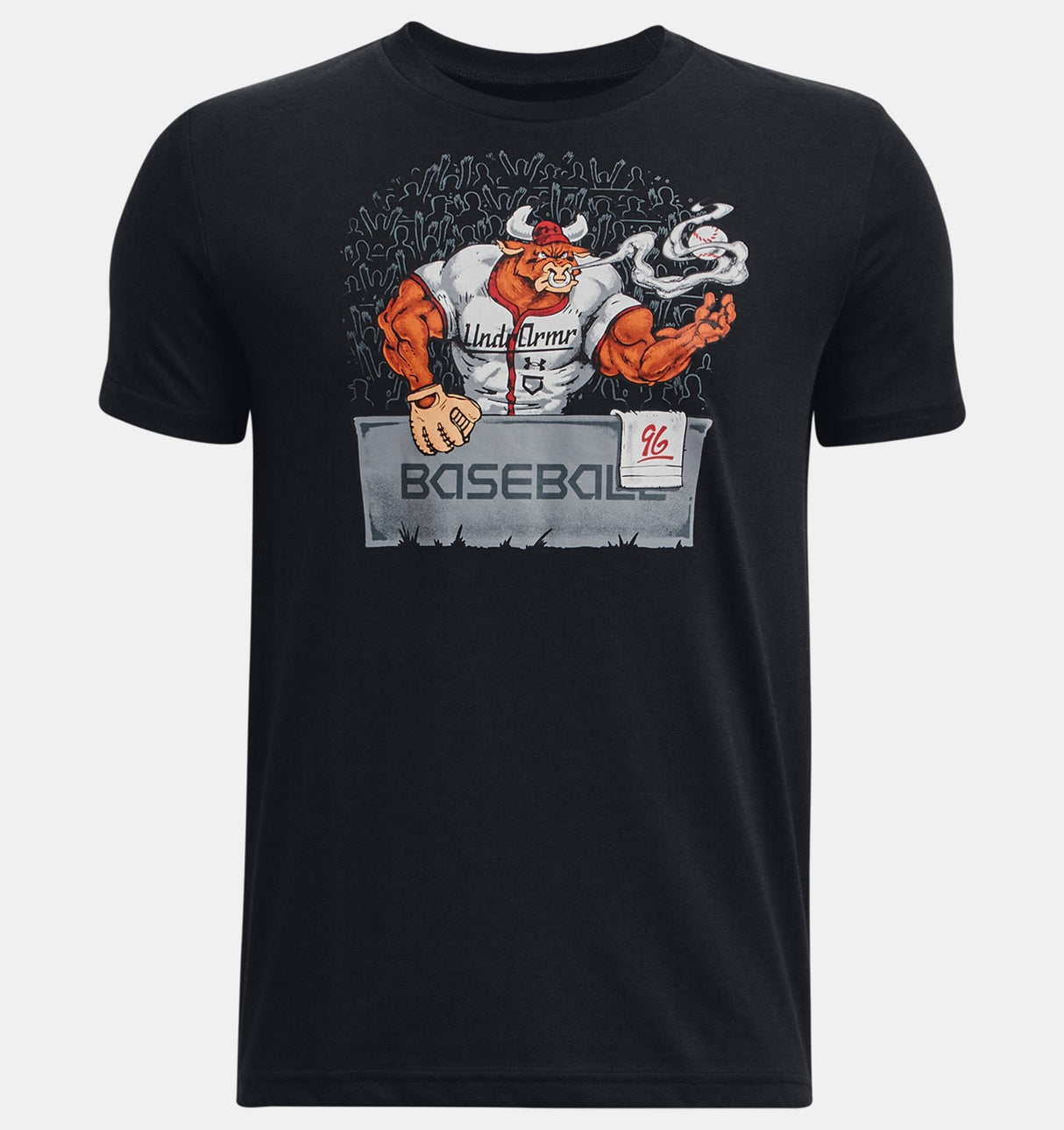 Under Armour Boys Baseball Bullpen Short Sleeve T-Shirt - Quick-Drying Comfort