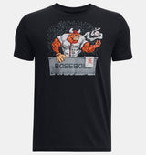 Under Armour Boys Baseball Bullpen Short Sleeve T-Shirt - Quick-Drying Comfort